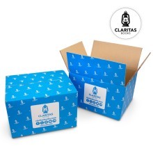 Claritas Books Transit Packaging Cardboard Boxes