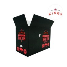 Retail Box For Kings Snacks Bacon Jerky