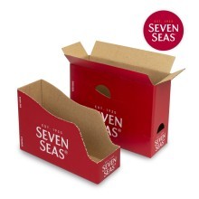 Seven Seas Hybrid Shelf Retail Ready Packaging