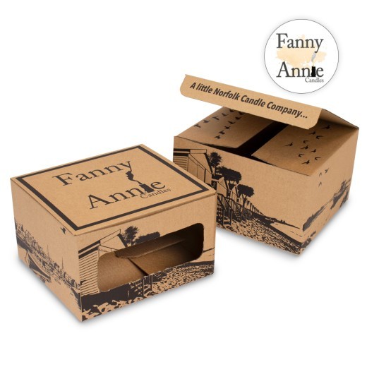 Fanny Annie Candles Ecommerce Packaging