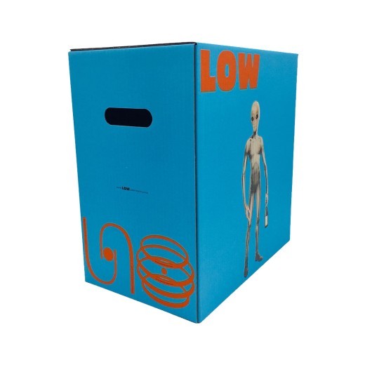 Bottle Box With Carry Handles For Alien Low Alcohol