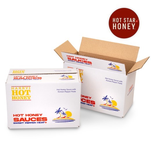 Hot Star Honey Transit Packaging Cardboard Boxes