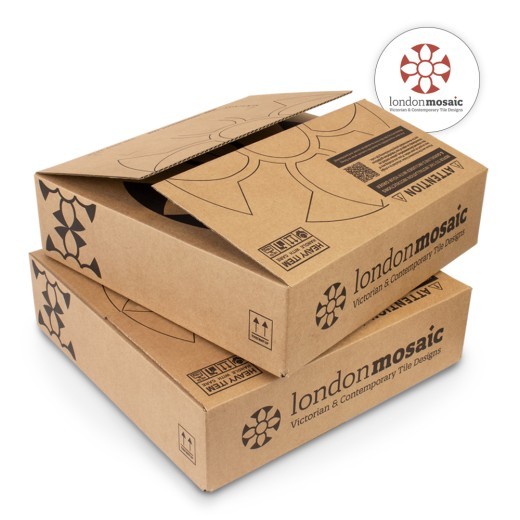 London Mosaic Transit Packaging Cardboard Boxes