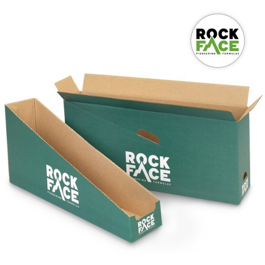 Rock Face Hybrid Shelf Retail Ready Packaging